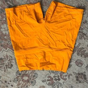 Aerie Bright Orange Bike Shorts